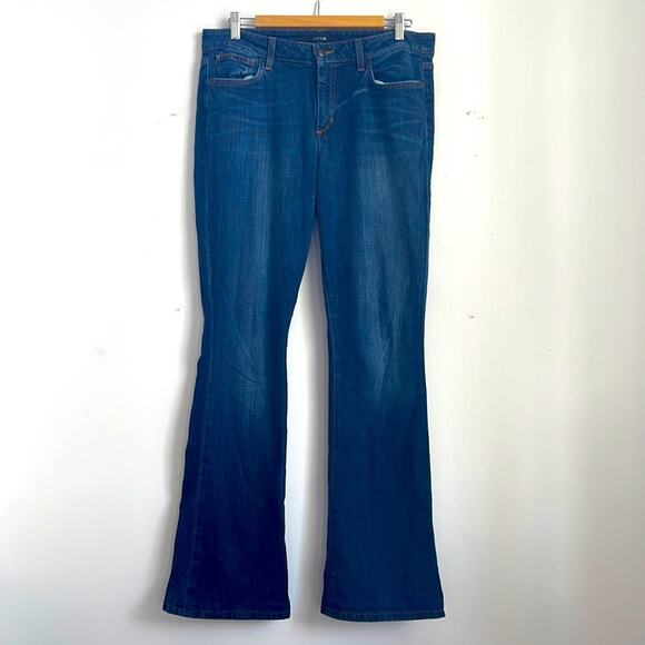 Joe’s Jeans Visionaire dark wash flared denim jeans sz 31 - Picture 1 of 7
